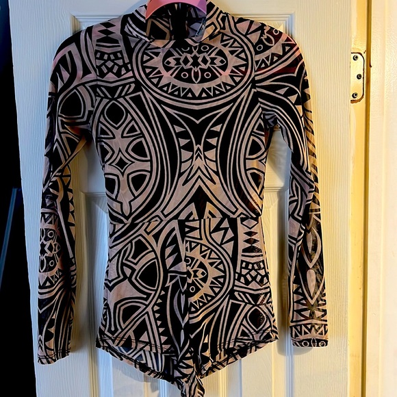 Tops - Size medium sheer bodysuit